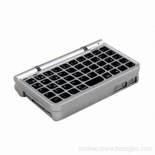 Bluetooth Keyboard for iPhone 4/4S, with Crystal Case